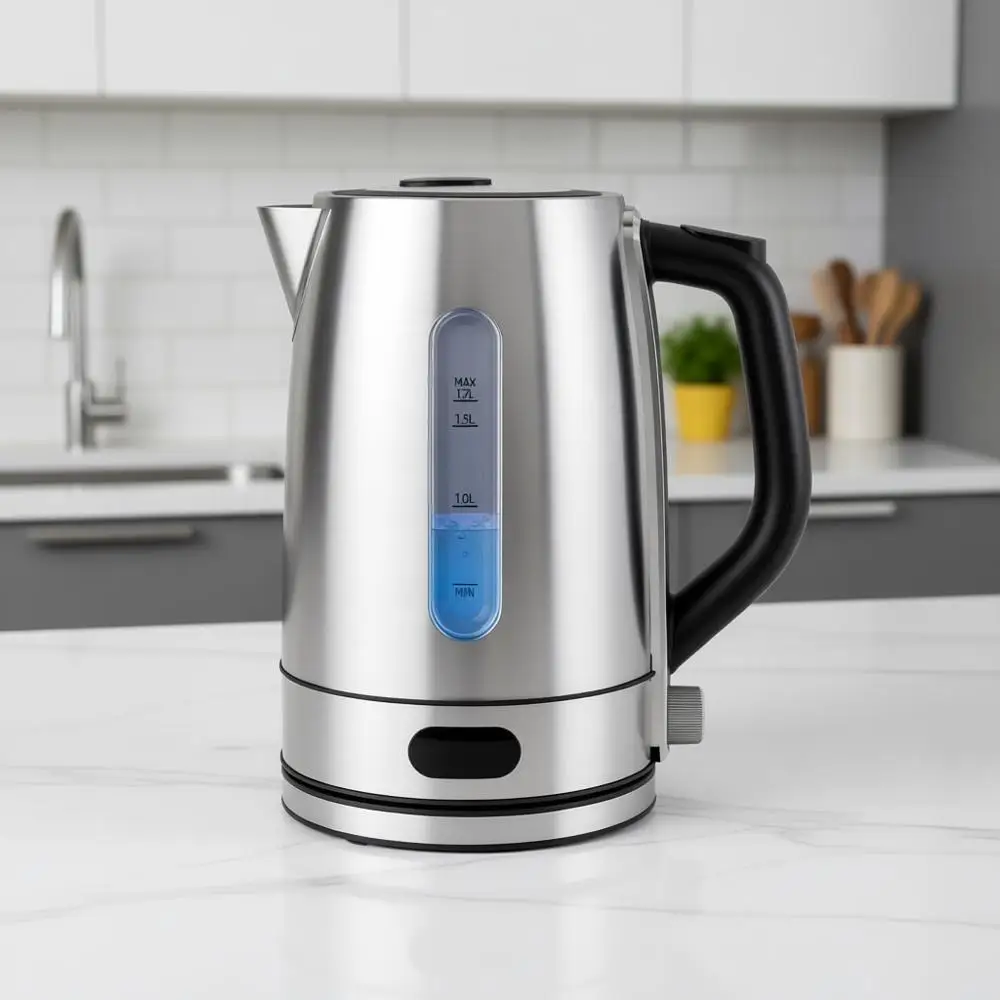 

Electric Kettle, 7 Adjustable Temp Settings & 2h Keep Warm, Auto Shut-Off, 1.7L 1500W Water Boiler for Coffee & Tea, Stainless S