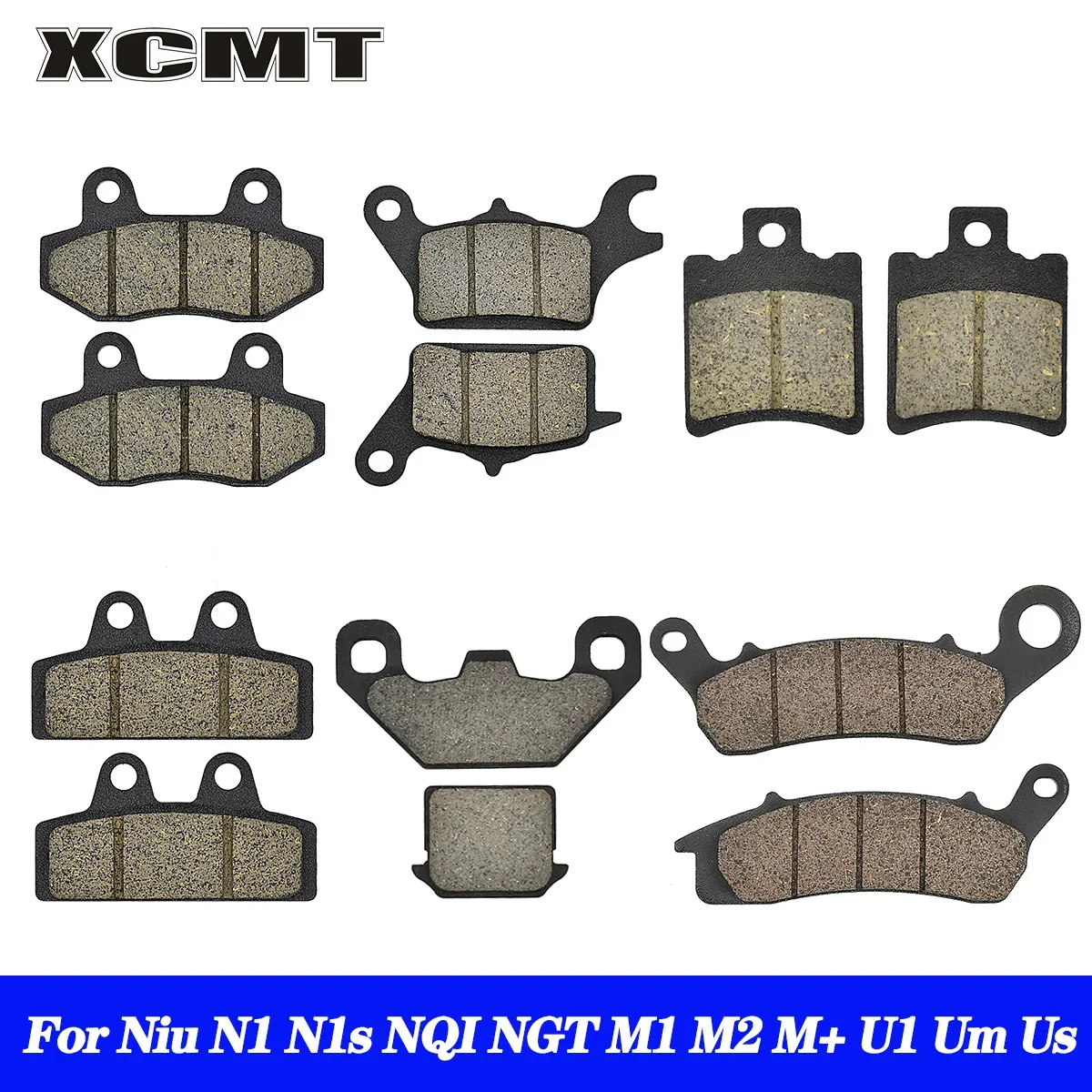 Electric Scooter Original Front and Rear Brake Pad Shoe For Niu NGT NQiGT N1 N1s NQI M1 M2 M+ U1 Um Us G1 GO Disc Brake Pads