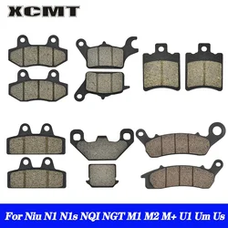 Pastillas de freno delanteras y traseras para patinete eléctrico, zapatas originales para Niu NGT NQiGT N1 N1s NQI M1 M2 M + U1 Um Us G1 GO