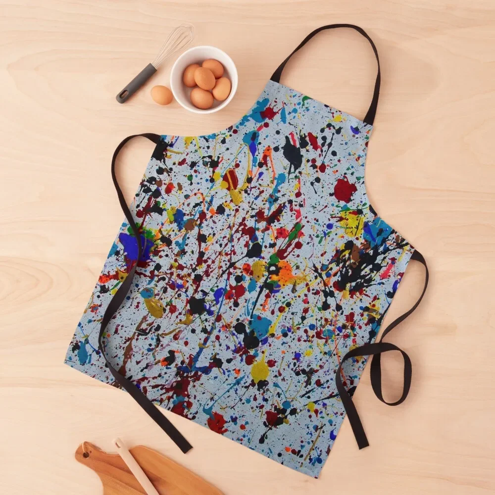 Splatter Paint Apron Salon Kitchen Supplies Apron