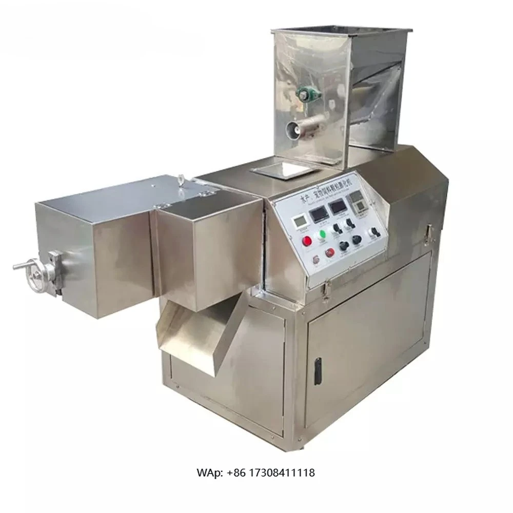 Small business corn corn puffing snack food slicing puffing machinery extruder