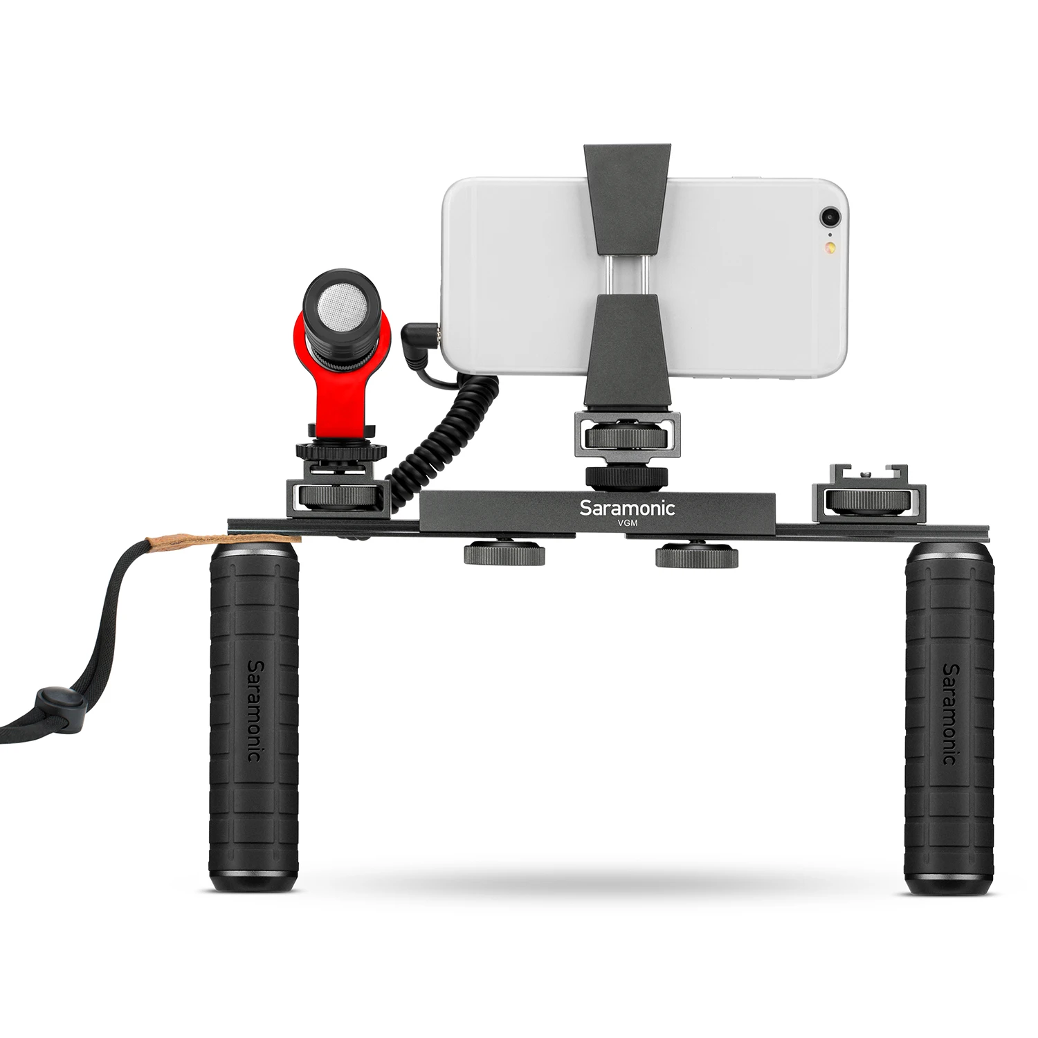 طقم فيديو ذكي Saramonic-VGM ، جهاز تثبيت وميكروفون للمحتوى ، والمبدعين ، ومدونين