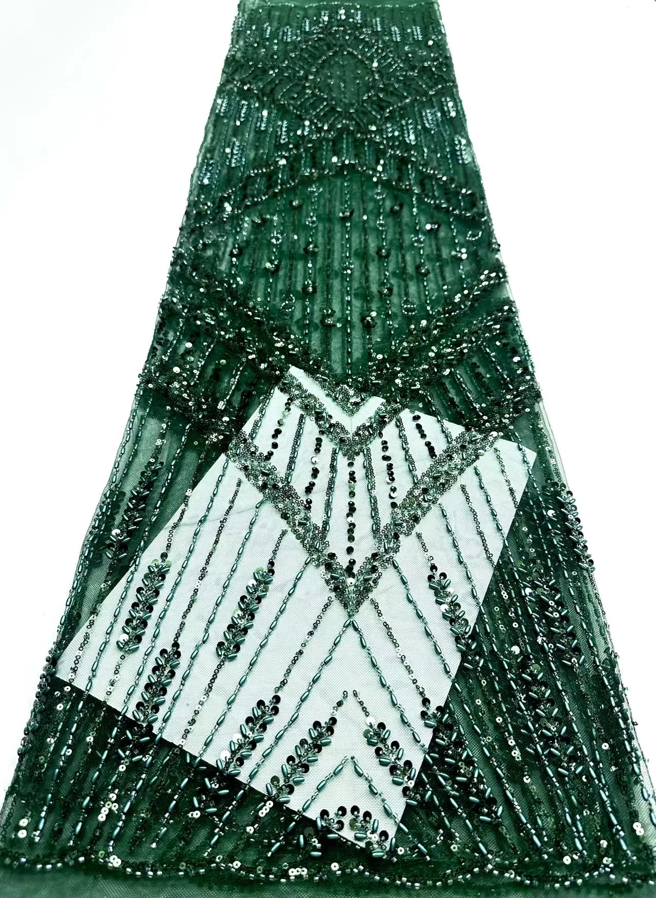 الأبيض الفرنسي شبكة تول أقمشة الدانتيل 2025 جودة عالية 5 ياردة الأفريقي الترتر أقمشة الدانتيل فستان الزفاف الأنيق للنساء SZ1745