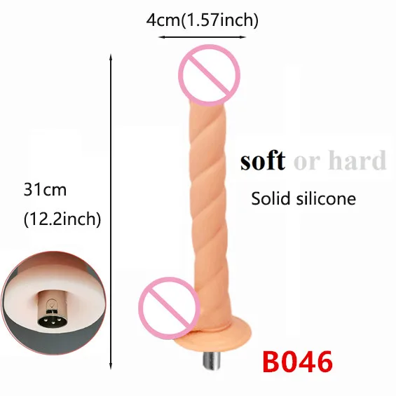 Realistic Silicone Dildos with 3XLR Connector for Sex Machine Attachment Sex Toys juguetes sexuales