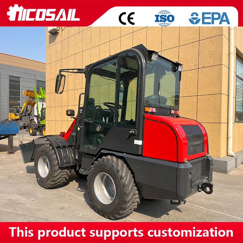 

KZL918 Hydrostatic Telescopic Loader 242mm Ground Clearance for Storage Work