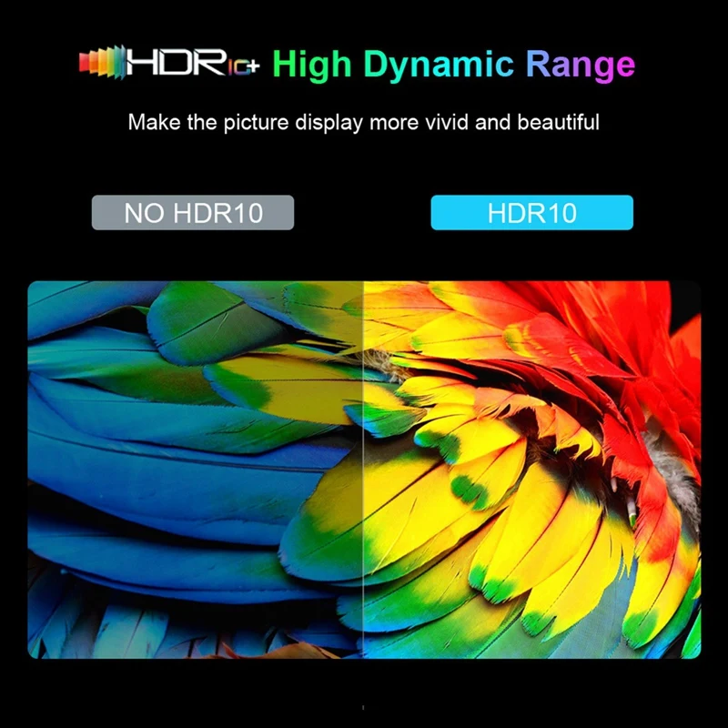 Hot-Smart TV Box, Android 13, RK3528, HDR10, 8K, RGB Light, BT 5.0, WiFi 6 Voice Media First, 4 Go + 32 Go