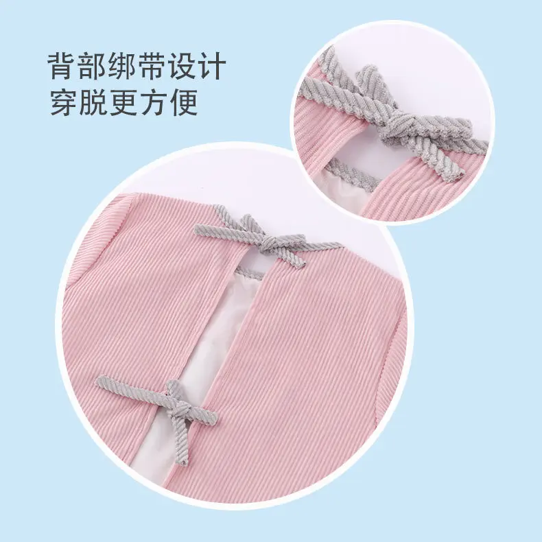 Autumn Winter Baby Clothes Cute Baby Waterproof Boys Girls Burp Cloth Long Sleeve Apron ChildrenFeeding Smock 1-5Y