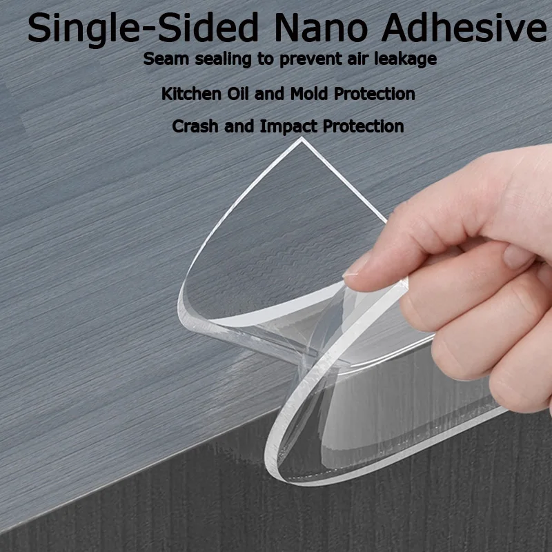 

Nano Anti-Mold Tape, Single-Sided Adhesive, Residue-Free Upon Removal, Protects Against Dirt, Oil, and Water, Suitable for Seali
