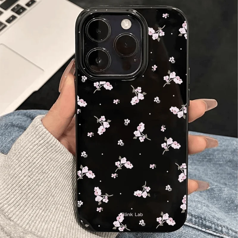 Capa de telefone de ovelha dos desenhos animados para iPhone, Capa de silicone, Capa bonito para iPhone 15 Pro Max, 14 Plus, 13 Mini, 11, 12, XR, XS, X, 7, 8, 6s
