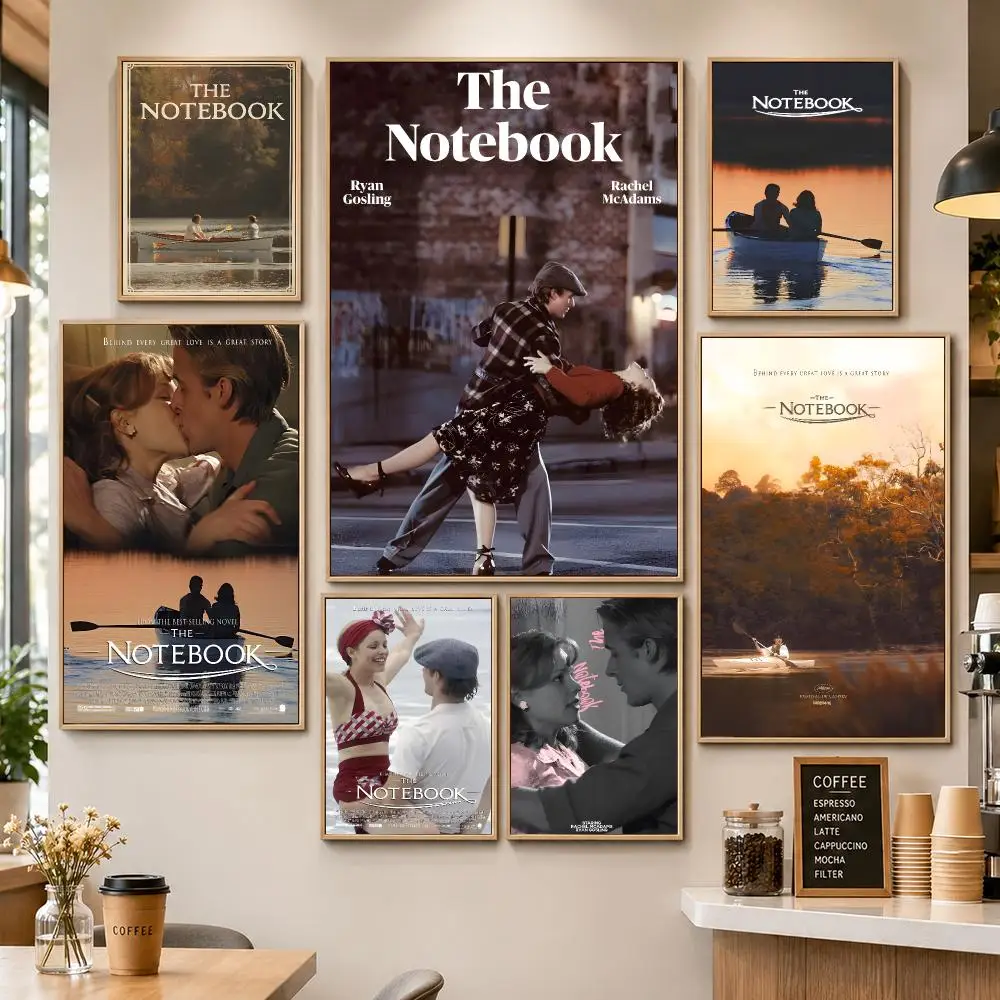 Film The Notebook Noah Allie Romance Poster PP Decorative Poster Water-Resistant Print Apartment Dorm Office Cafe Gift