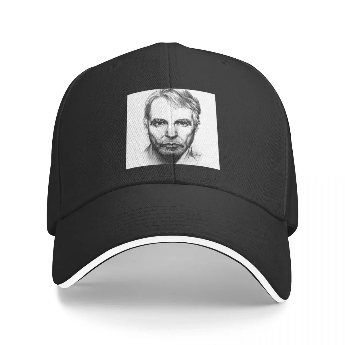 Billy Bob Thornton in no. 2 Pencil drawing Baseball Cap black Golf Cap tea Hat Kids Hat Women Hats Men's