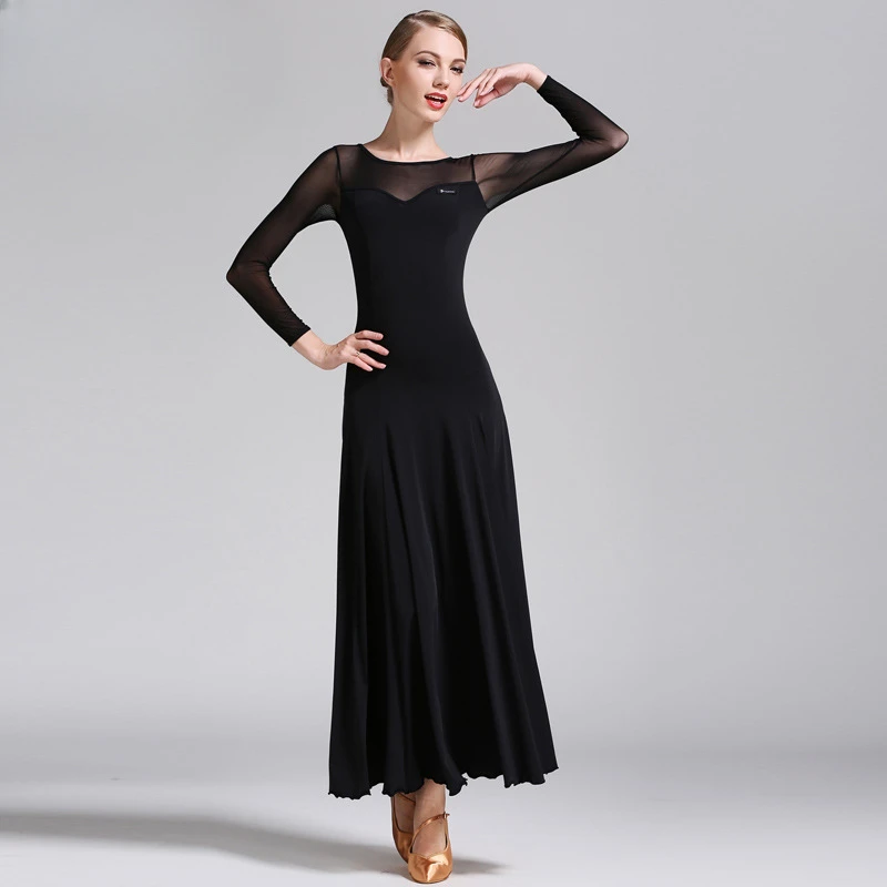 1 teile/los Ballsaal Tanz kleid Frauen Kleid moderne Kostüme Frauen Walzer Rumba Kostüme Kleid