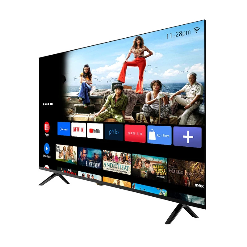Televisor Inteligente Android 4K de 70 Pulgadas, Televisor Inteligente 2K de 32, 43, 50, 55, 60, 65, 75, 85 Pulgadas para una Experiencia Cinematográfica