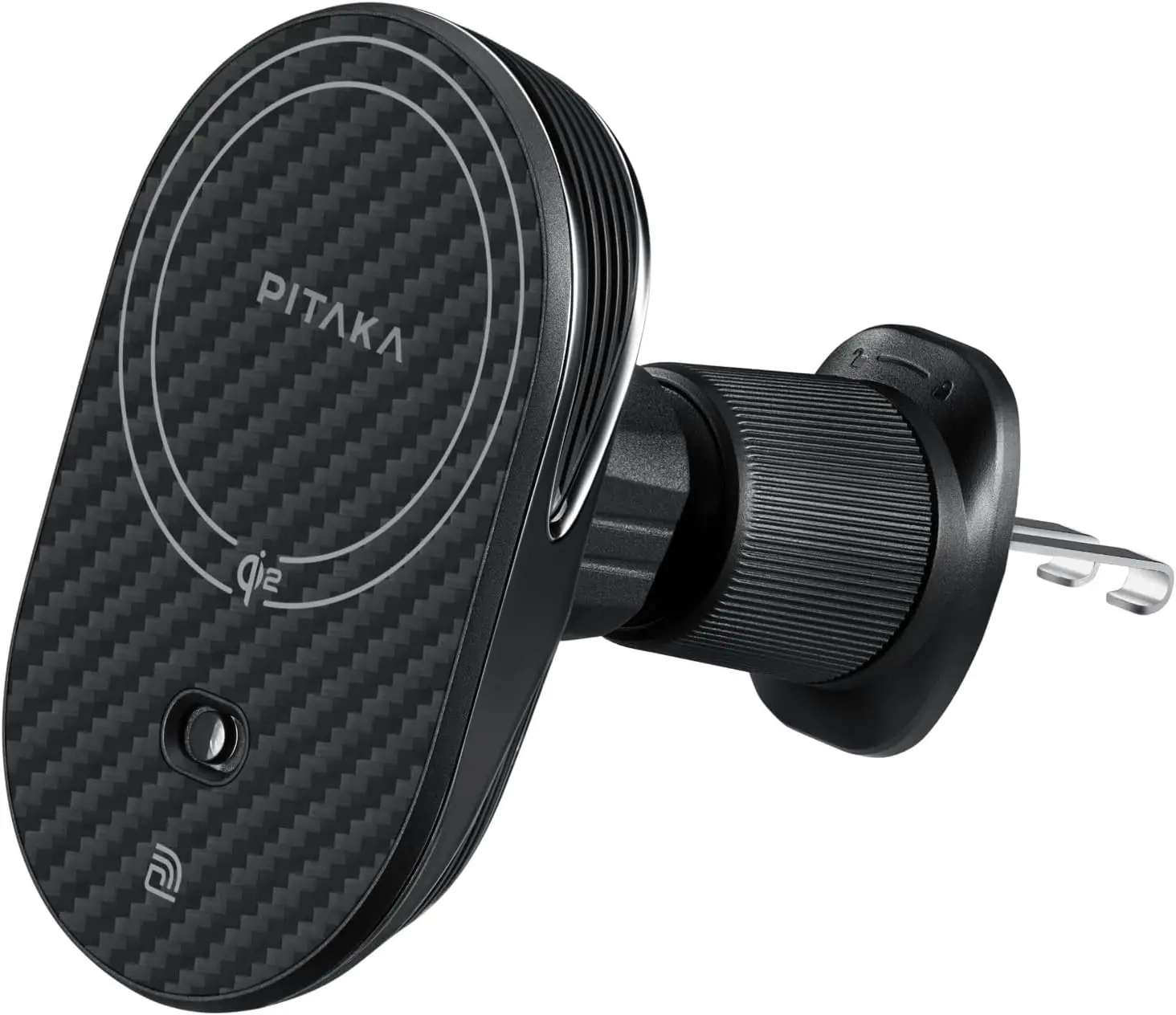 

Qi2 MagSafe Car Mount Charger, 15W Magnetic Phone Holder for iPhone 17/16/15/14/13 with NFC, Air Vent Compatible