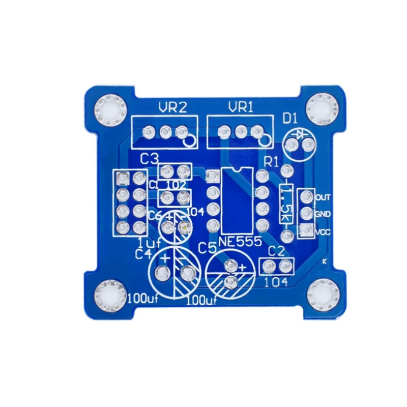 NE555-generador de pulso de arranque, ciclo de trabajo y módulo ajustable de frecuencia, Kit de bricolaje, oscilador de señal de onda cuadrada