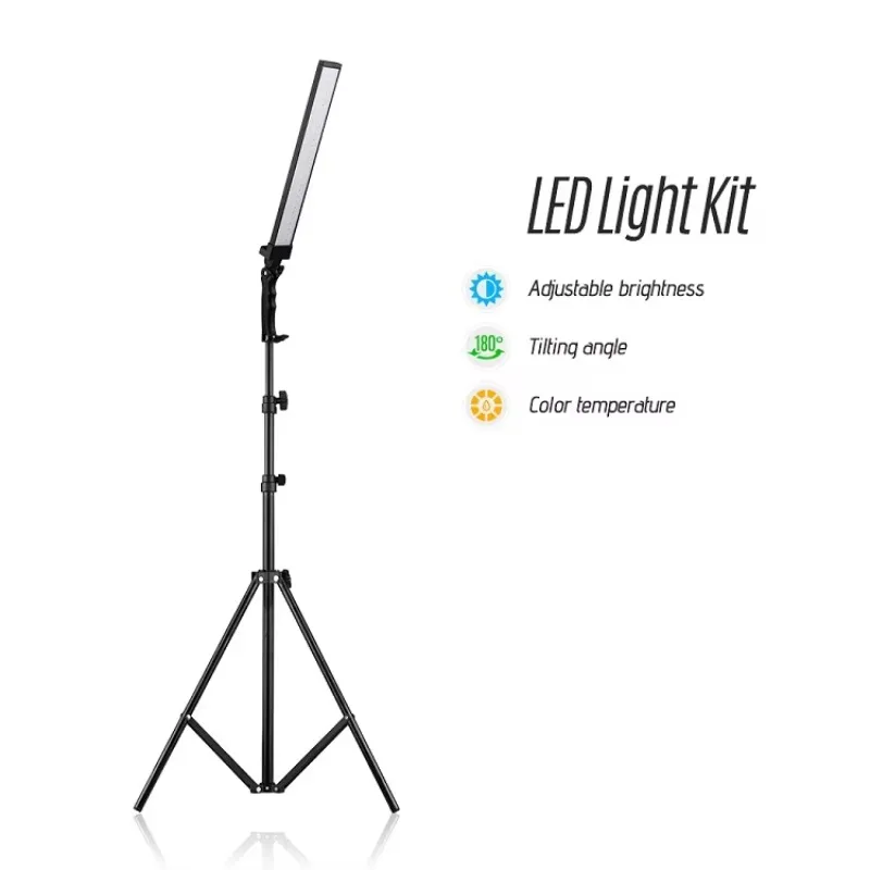 40CM Strip Light 3200-5500K Photography Lighting With Tripod For Youtube Video Photo Studio Photo Camera LED Video Fill Light