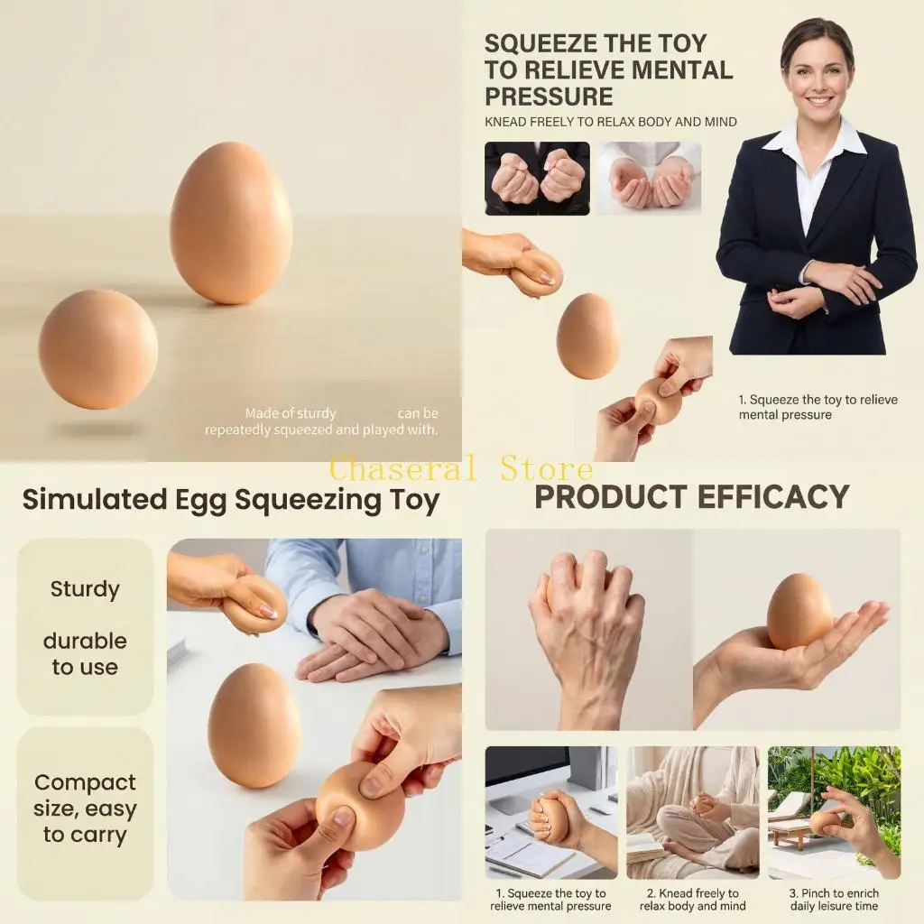 

E7CE Decompression Toy Soft Elastic Hand Therapy Toy Slow Rebounding Sensory Stress Relief For Office Travel Home Relaxing