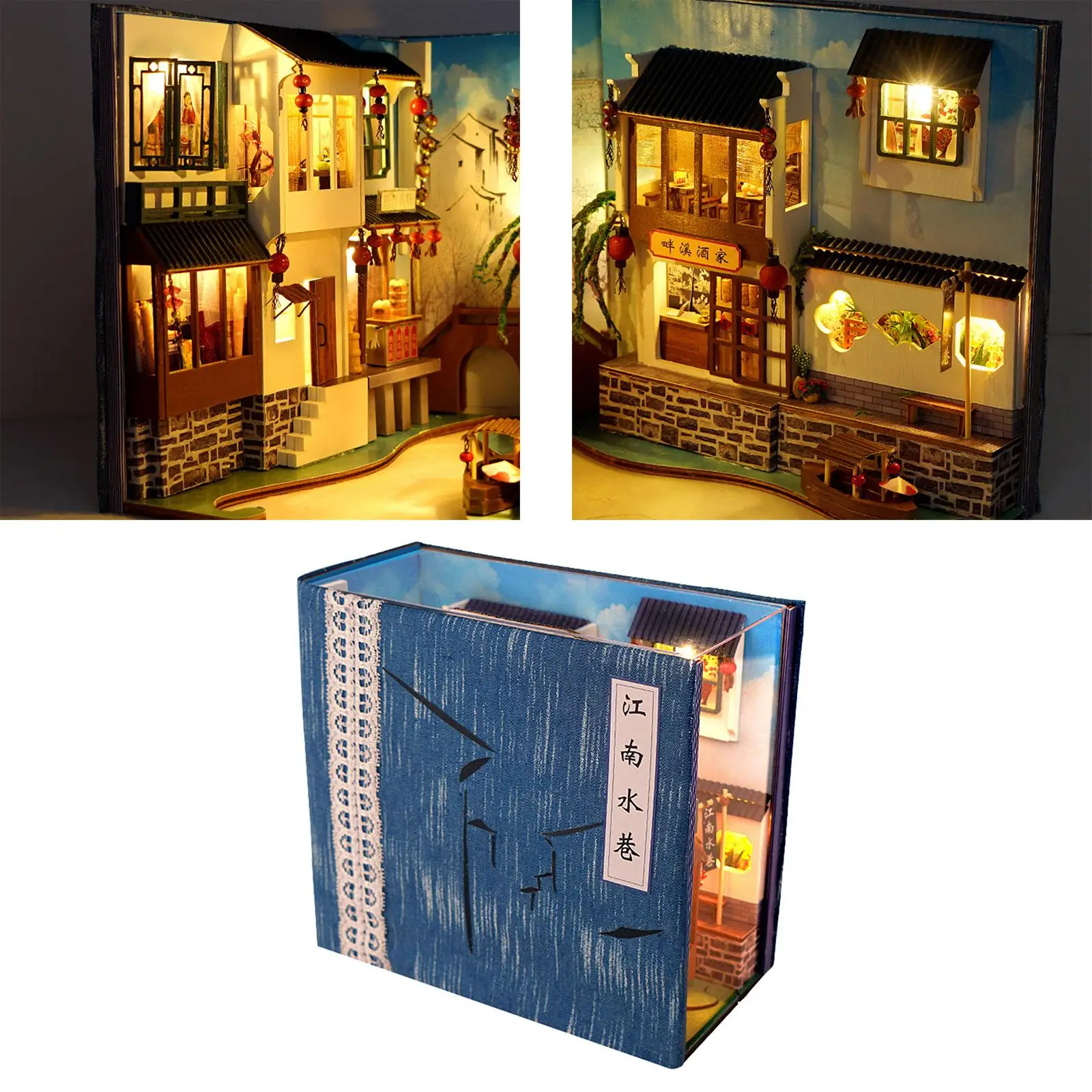 Miniatur-Puppenhaus-Set mit Möbelmodell für pädagogische Erwachsene