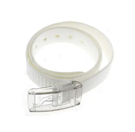 

Unisex Golf Silicone Belt Plastic Buckle Adjustable Comfortable Casual Sports High Elasticity for Men Women Golf Accessories