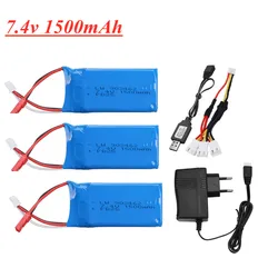 7.4V 1500mah903462 2s bateria Lipo do Wltoys V913 L959 L969 L979 L202 K959 TY923 HJ816 HJ817 W609-7 LS-128 RC Car Toys Parts