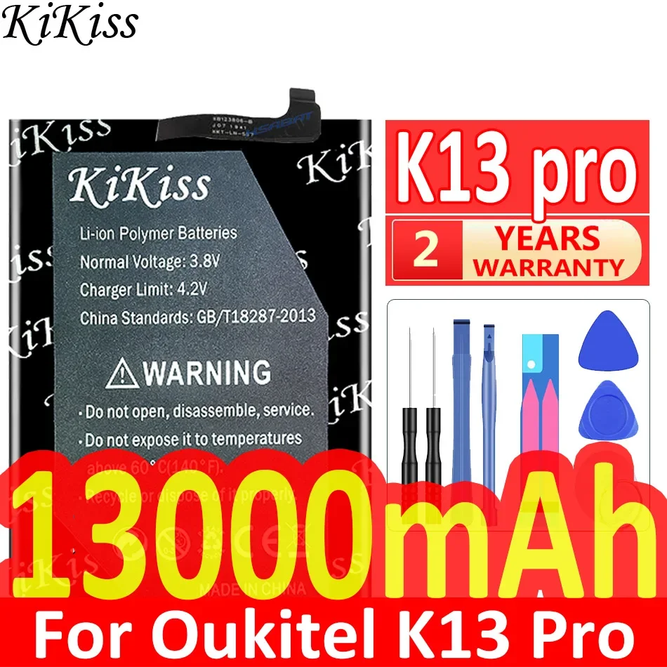 

13000mAh KiKiss Powerful Battery For Oukitel K13 pro K13pro