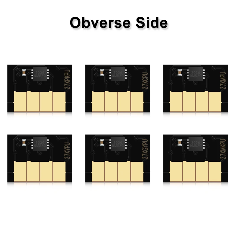 Imagem -02 - Chip de Cartucho para Impressora hp Designjet T920 T1500 T2500 T930 T1530 T2530 Novo Chip de Cartucho de Atualização 727 727xl