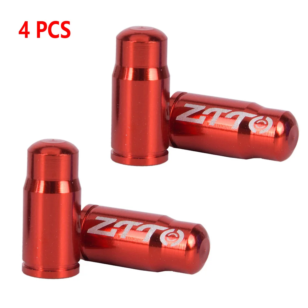 Hot sale New Practical Useful High Quality Hot Bike valve cap 4 pcs Aluminum alloy Dust cap MTB Parts Presta valve