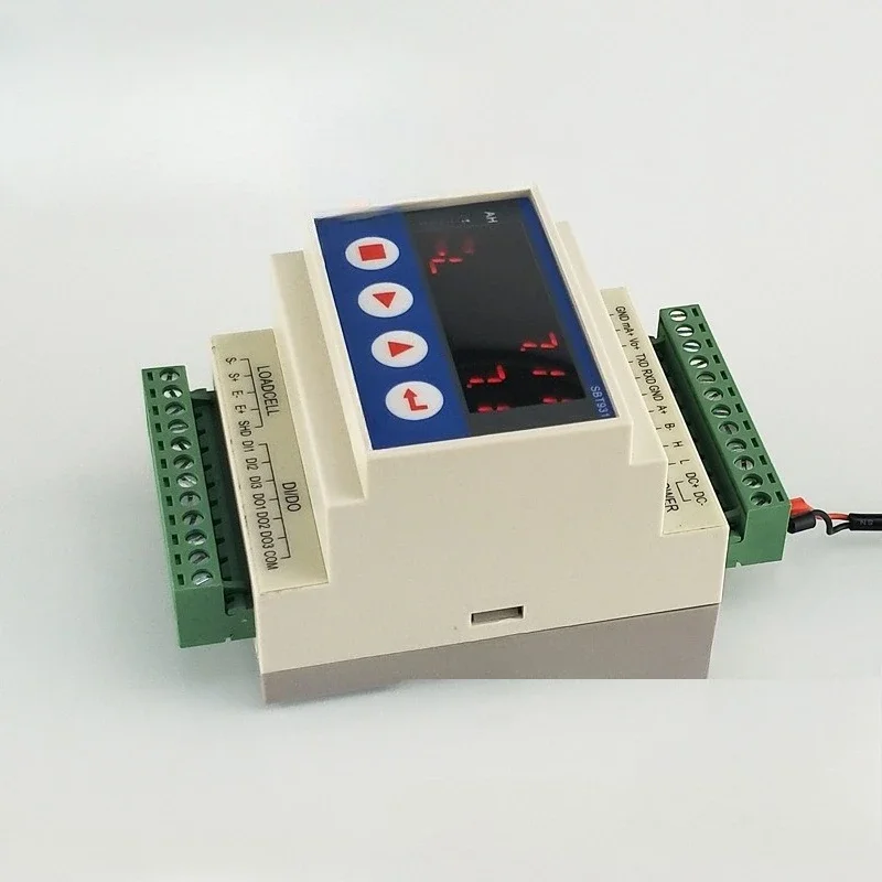 Card-rail Pressure Sensor Display Controller for Easy Installation and Use in Industrial Environments
