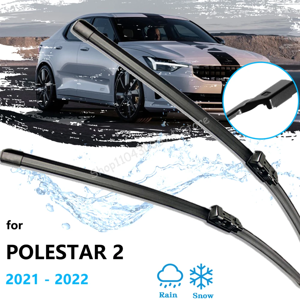 

For Polestar 2 2021 2022 Rubber Strip Refill Front Winter Wiper Blades Cutter Window Windshield Windscreen Auto Replacement Part