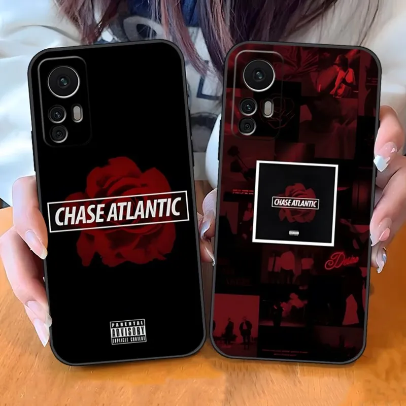 Chase Atlantic Music Fashion Phone Case For Redmi 9 10 9T 9A 8 Note 12 11 10S 9S 11S Pro Plus POCO X5 Pro X3 Nfc Luxury Cover