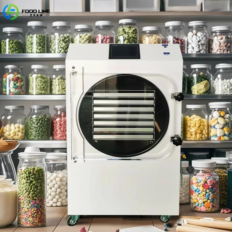 Compact Household Freeze Dryer Machine for Home Kitchen Fruit Vegetable Snack Drying Equipment Support Customized