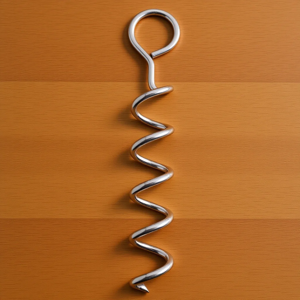 

Dog Leash Stake Heavy Duty Spiral Ground Anchor for Dogs Outside Yard Tie Out Stake Large Dog Camping Pet Training Tool