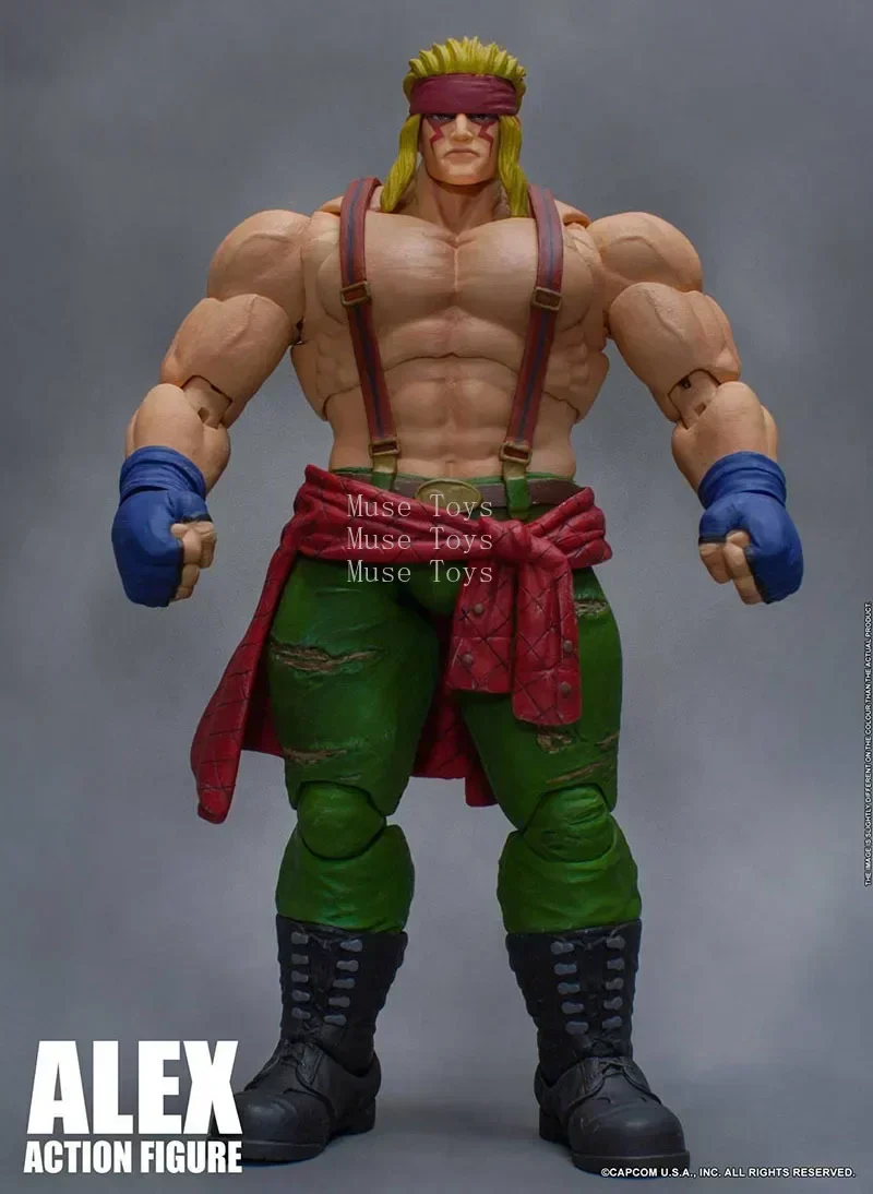 In Stock Storm1/12 Men Soldier Seriesv Alex Zangief Sagat Sdcc Evil Ryu Cammy Full Set 6" Action Figure Model Fan Collection