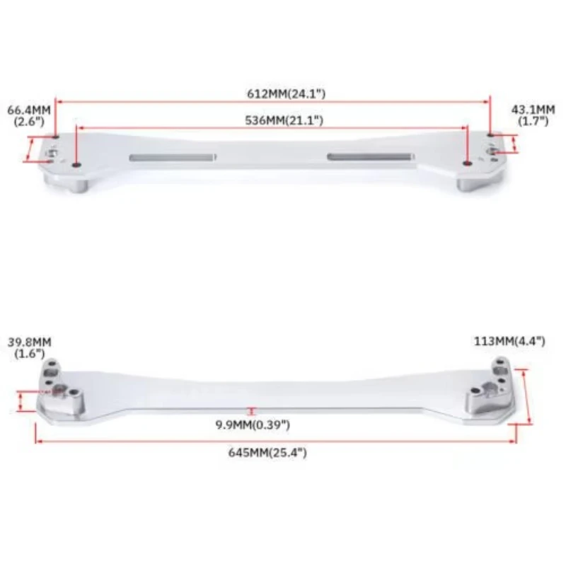 Car modification parts chassis support balance bar suitable for Honda Civic 96-00 EK swing arm 92-95EG Balanced subframe tools
