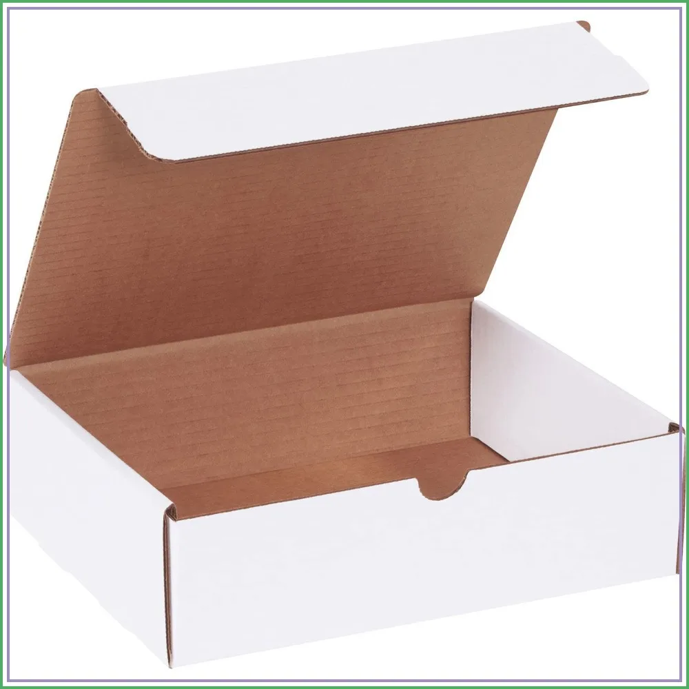 

50-Pack Small Corrugated Cardboard Boxes 10x8x3 Inches for Packing, Moving, Storage