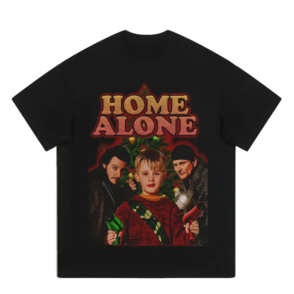 Summer New Hot Selling Home Alone Children\'s Short-Sleeved T-Shirt Boys And Girls Cotton Tops Kids daily Clothing Holiday Gifts