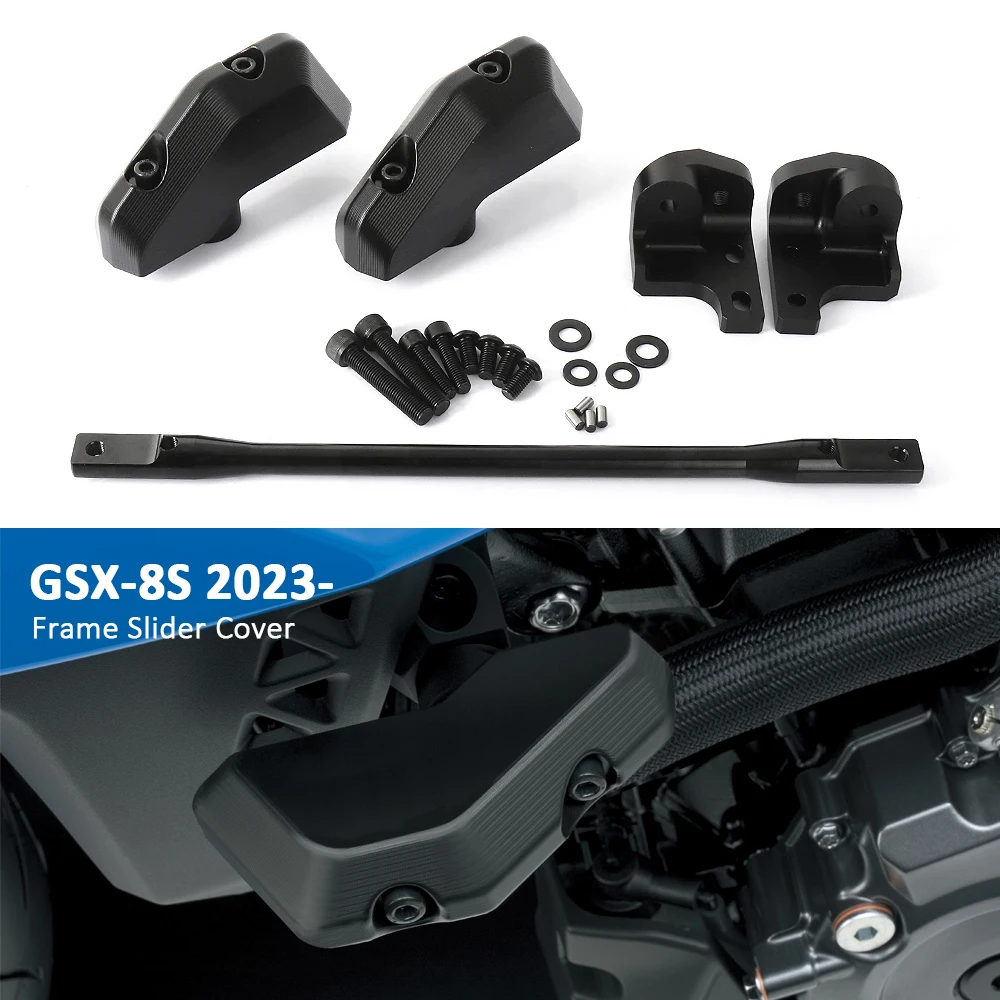 

GSX-8S Frame Slider Crash Protector Motorcycle Falling Protection Crash Pad Set For Suzuki GSX 8S GSX8S 2023 2024