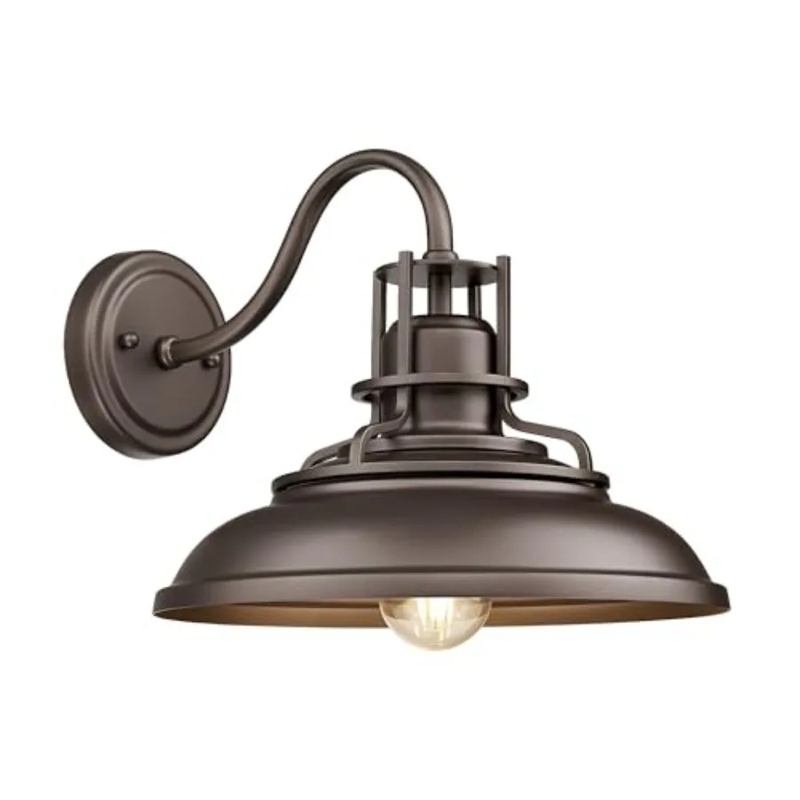 Outdoor Barn Light Fixture, Exterior Lighting Fixtures, Vintage Farmhouse Outdoor Light Fixture, Exterior Wall Sconce for Front view 2