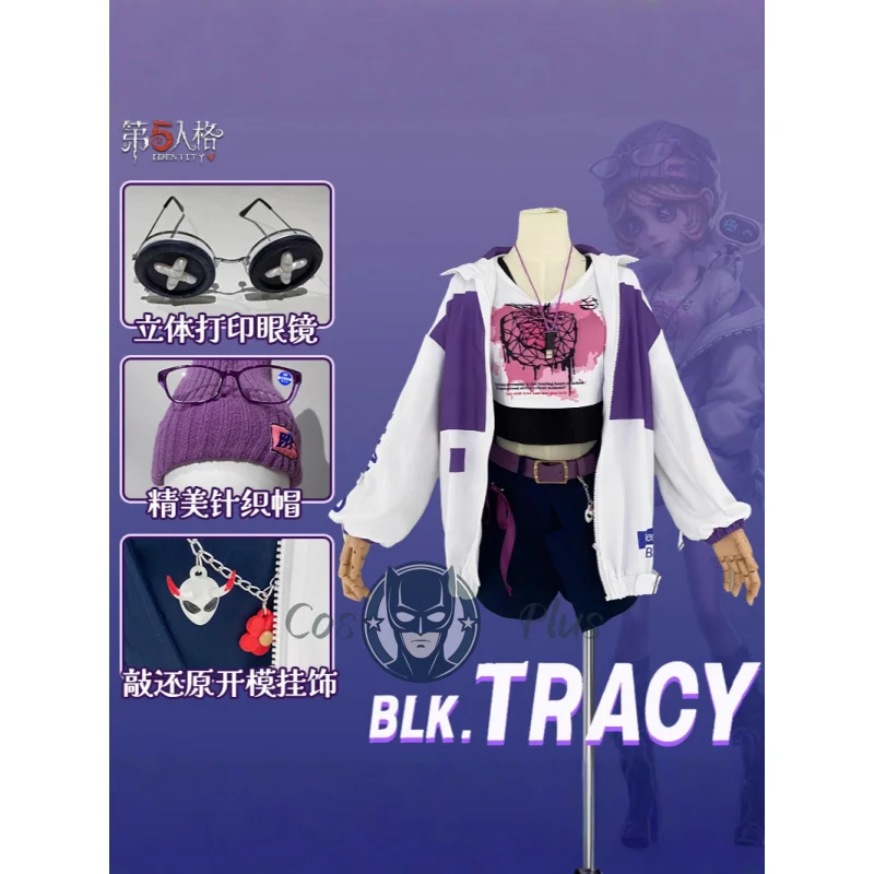 

Identity V IdentityV E-Sports BLK Tracy Reznik Survivor Mechanic Косплей Костюм Хэллоуин Карнавальный Конвенционный Наряд