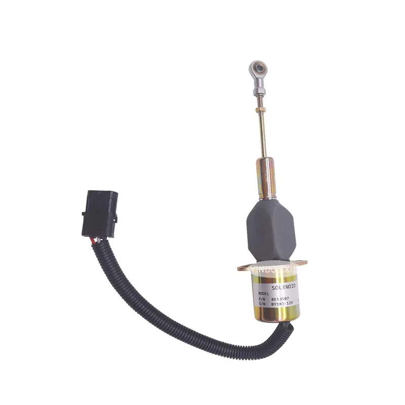 

High quality excavator accessories flameout switch solenoid valve RE53507 for 4755 6076 4760 8760 8960 engine