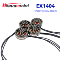 HappyModel EX1404 2750KV 3500KV 4800KV 1.5mm 3-4S FPV Brushless Motor CW CCW For RC FPV 4 inch Freestyle Drones SUB250 DIY Parts