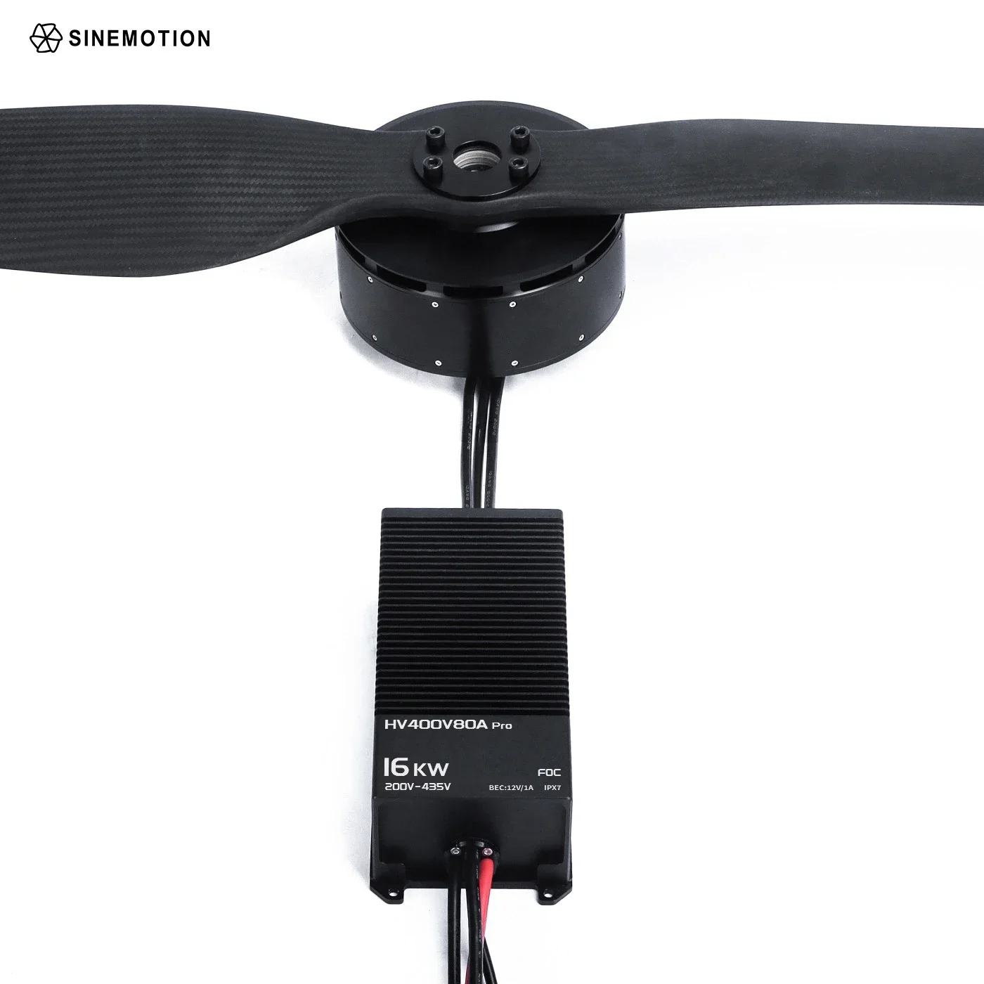H4T30M 30KG Thrust Dr-one Arm Set 52*19 10KV Motor and 16KW 160A FOC  ESC EVTOL Prolusion Systemfor Heavy Payloads Dr-one