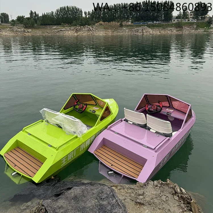 Compact High Speed Mini Jet Surf Kart Vessel, Lightweight Durable Power Component For Outdoor Water Park Rental Business