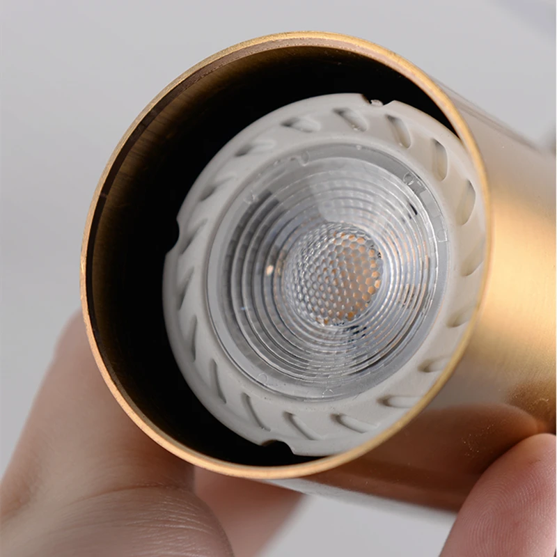Lámpara colgante de brazo largo de estilo nórdico, luminaria de suspensión de tubo largo LED GU10, foco de techo para sala de estar y restaurante