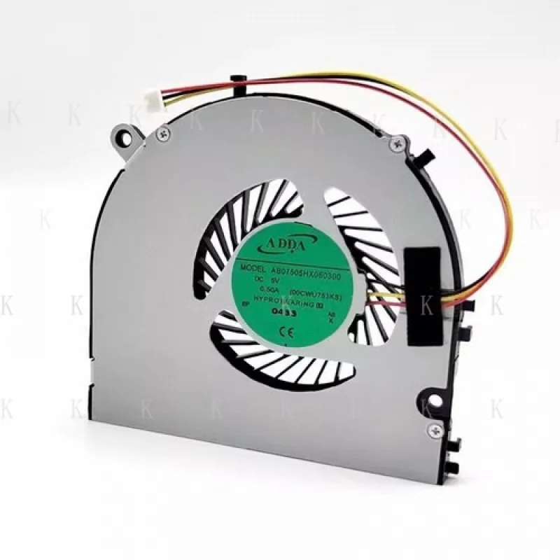 

C ДЛЯ ADDA AB07505HX060300 DC5V 0,50A 3-контактный охлаждающий вентилятор