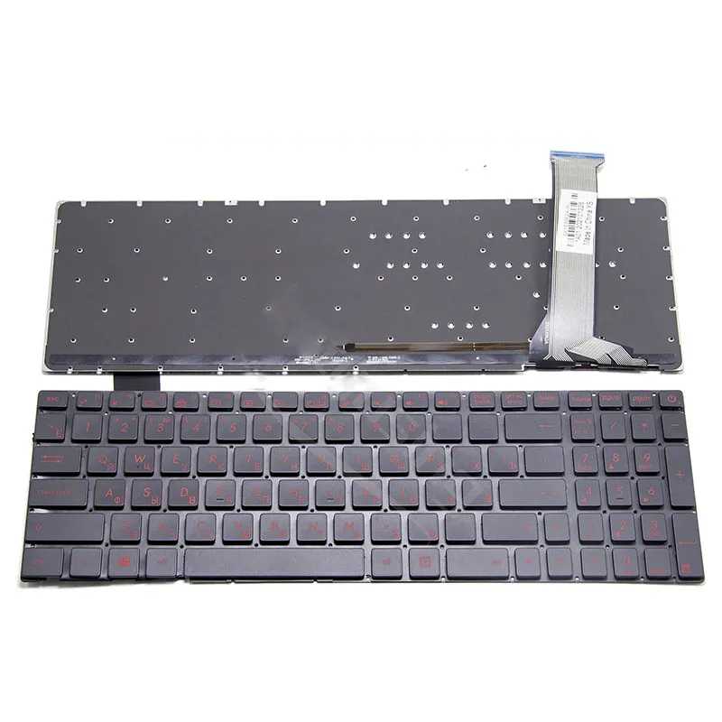 New Russian Keyboard for Asus ROG GL552 GL552J GL552JX GL552V GL552VL GL552VW GL552VX With Backlit RU