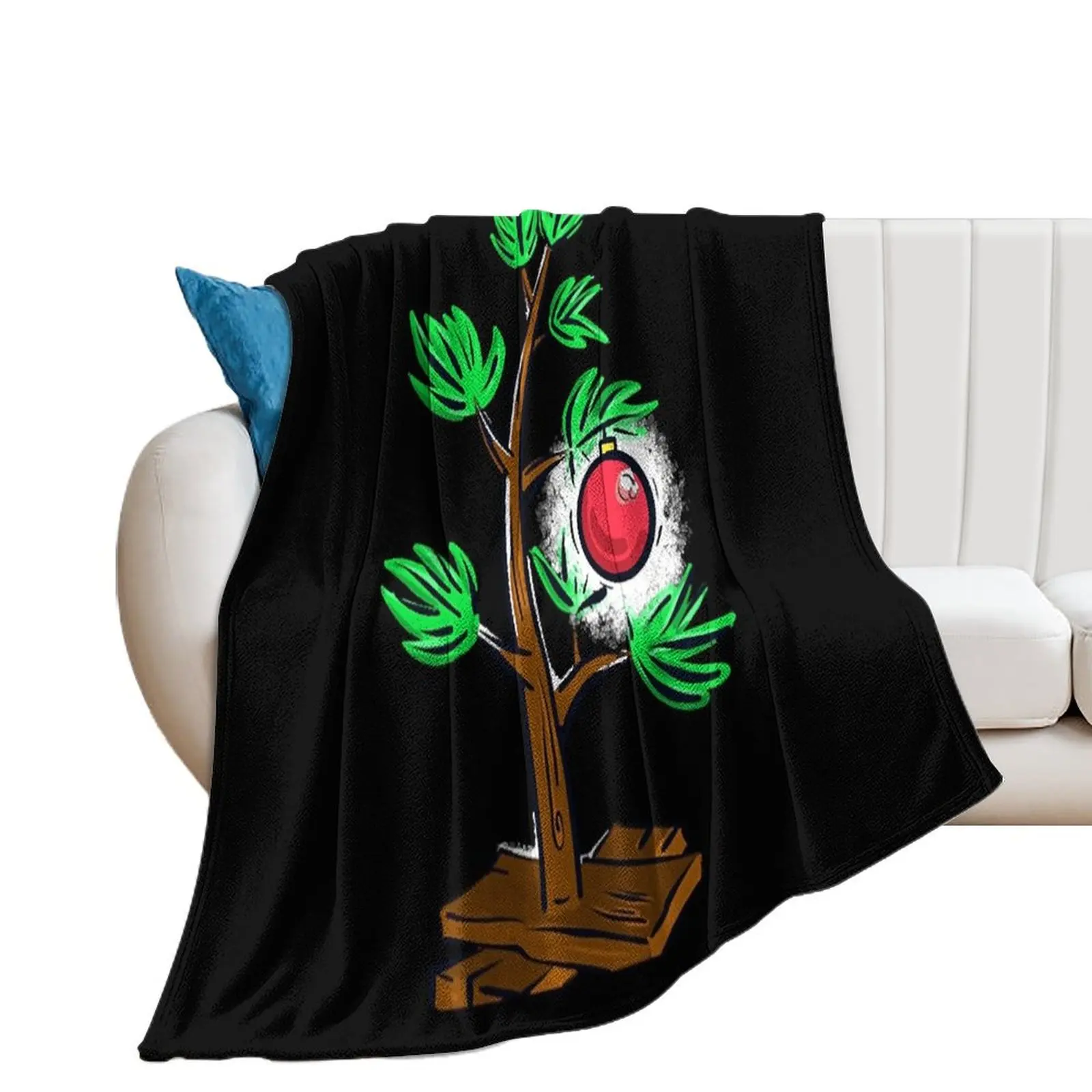 

CB Christmas Tree Throw Blanket Fashion Sofas Thermals For Travel Large Blankets