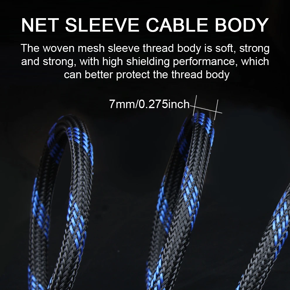 Cable de Audio RCA estéreo HIFI 6N OFC macho a macho 2RCA a 2RCA Cable de Audio con conector chapado en oro para amplificador de