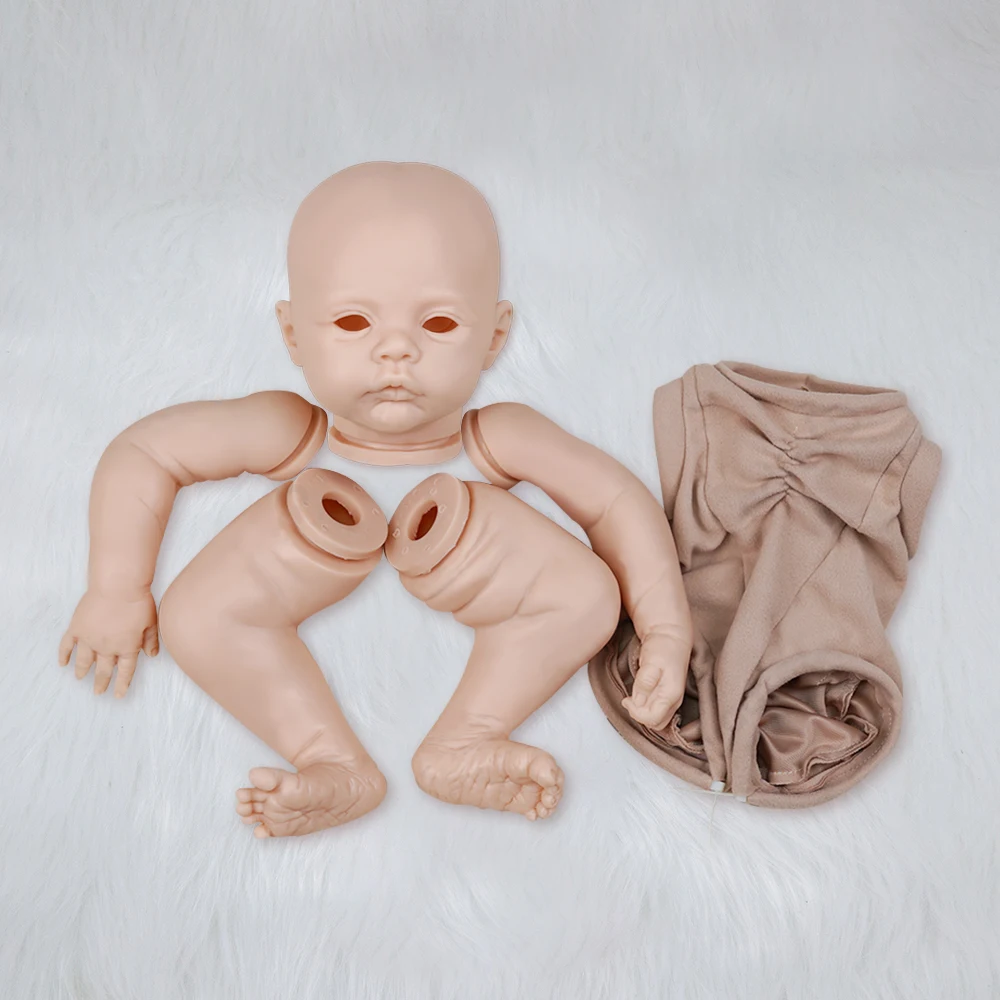메도우 블랭크 다시 태어난 키트, 비닐 미도색 블랭크, 다시 태어난 인형 부품, DIY 블랭크 키트