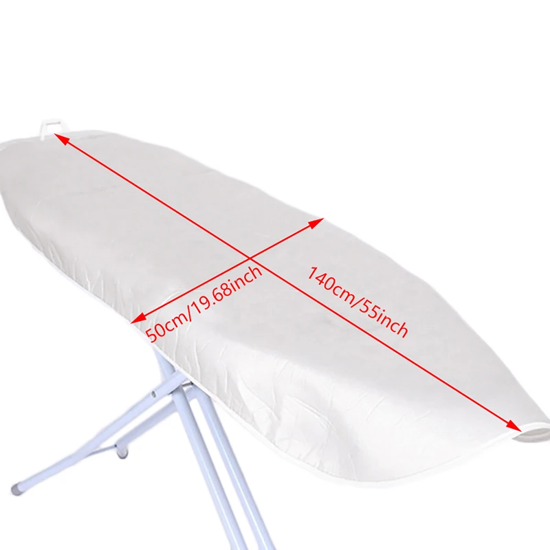140*50CM Home Universal silver coated Padded Ironing Board Cover Heavy Heat Reflective Scorch Resistant